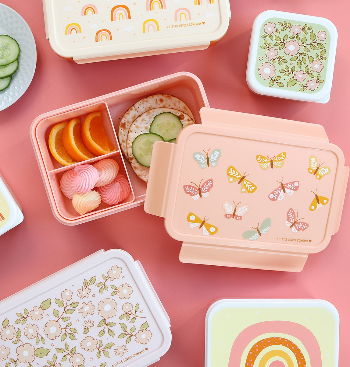 Bento lunch box: Vlinders
