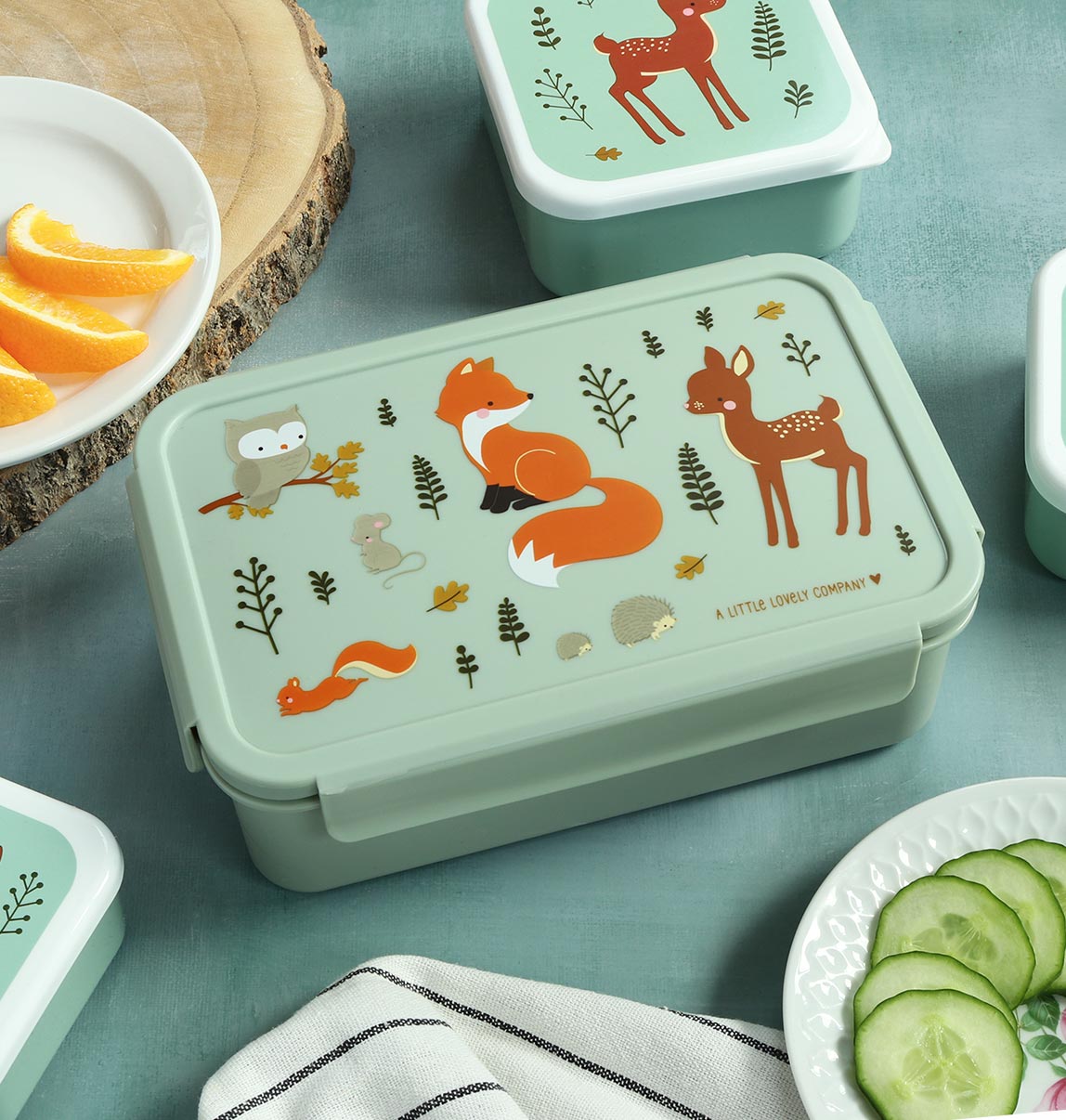 Bento lunch box: Bosvriendjes