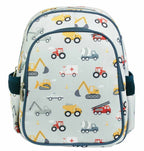 basisschool rugzak met truck en auto van a little lovely company