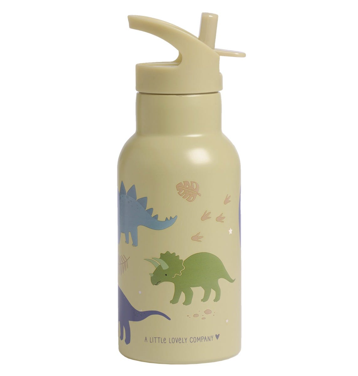 RVS drinkfles: Dinosaurussen