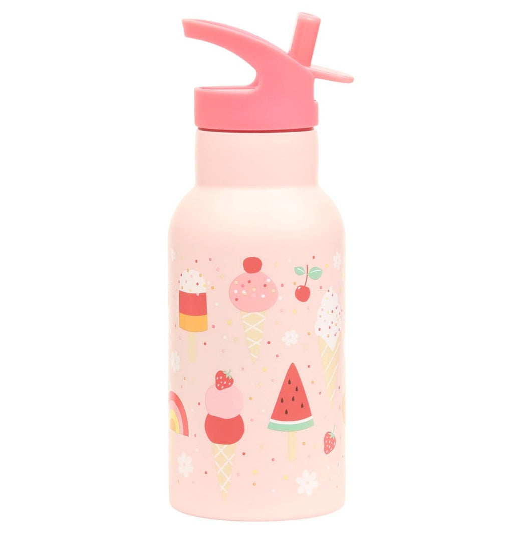 RVS drinkfles: Ijsjes