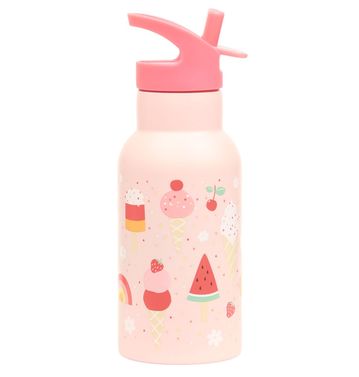 RVS drinkfles: Ijsjes
