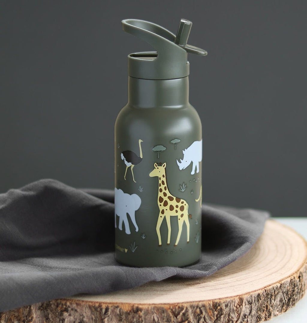 RVS drinkfles: Savanne