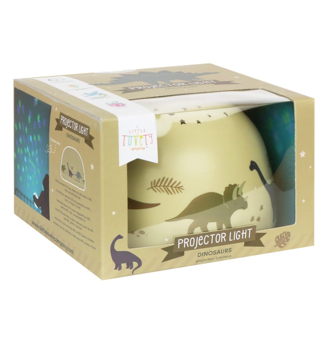 Projectorlamp: Dinosaurussen