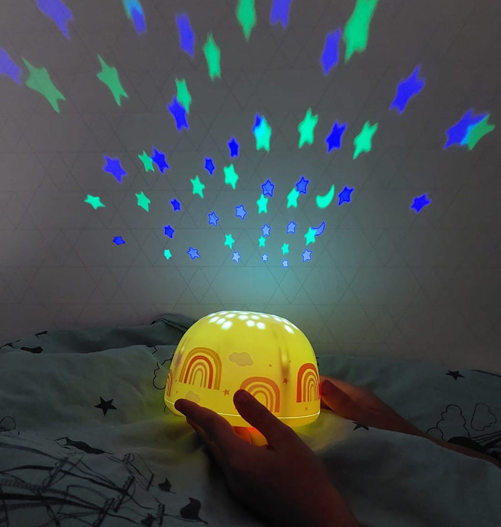Projectorlamp: Regenbogen