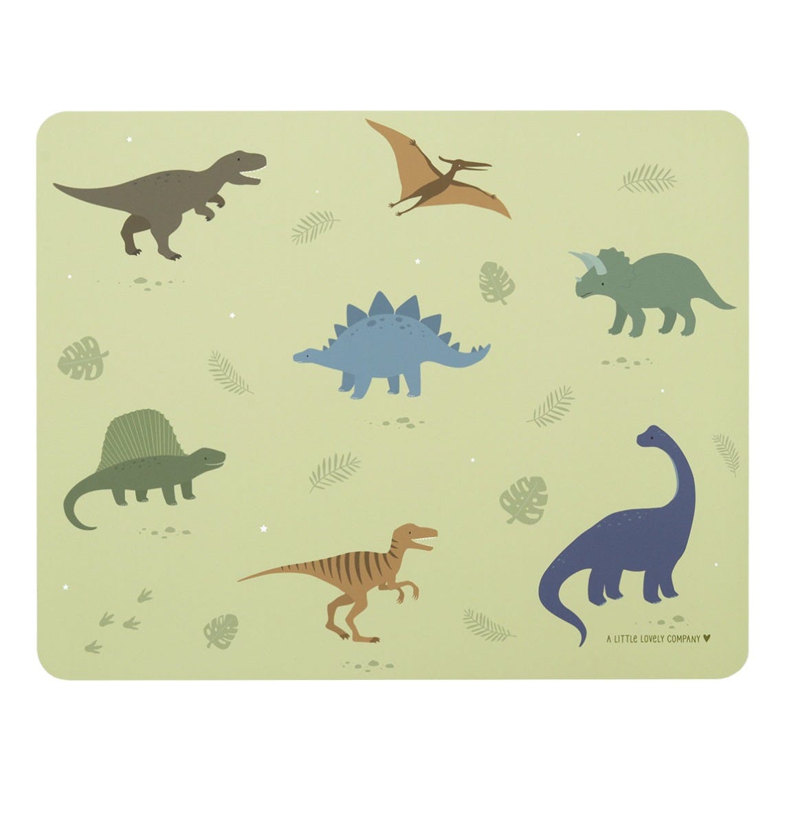 Placemat: Dinosaurussen