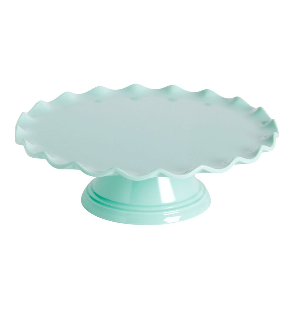 Taartplateau: Golfjes - mint