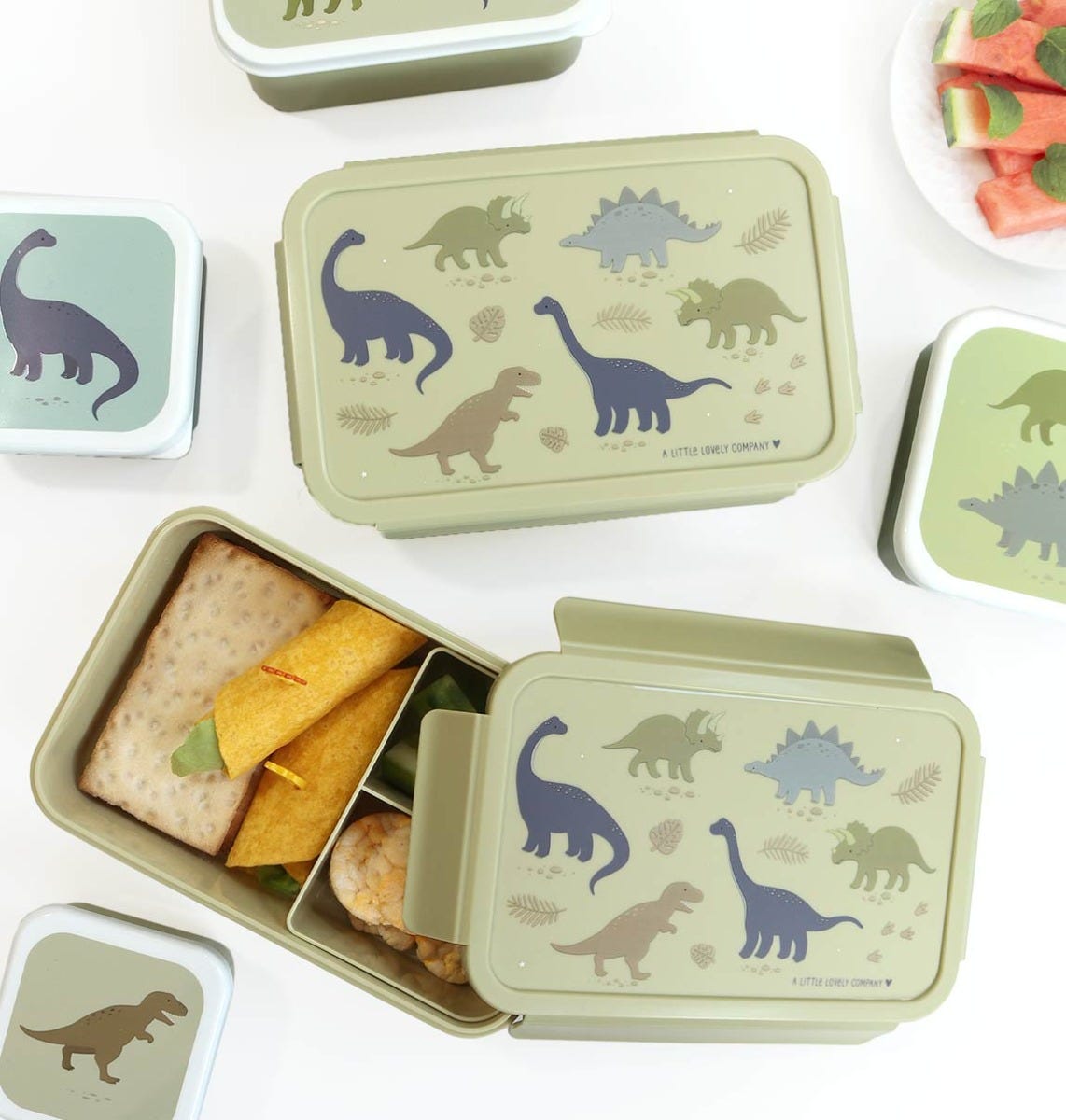 Bento lunch box: Dinosaurussen