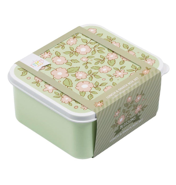 Lunch & snack box set: Bloesems