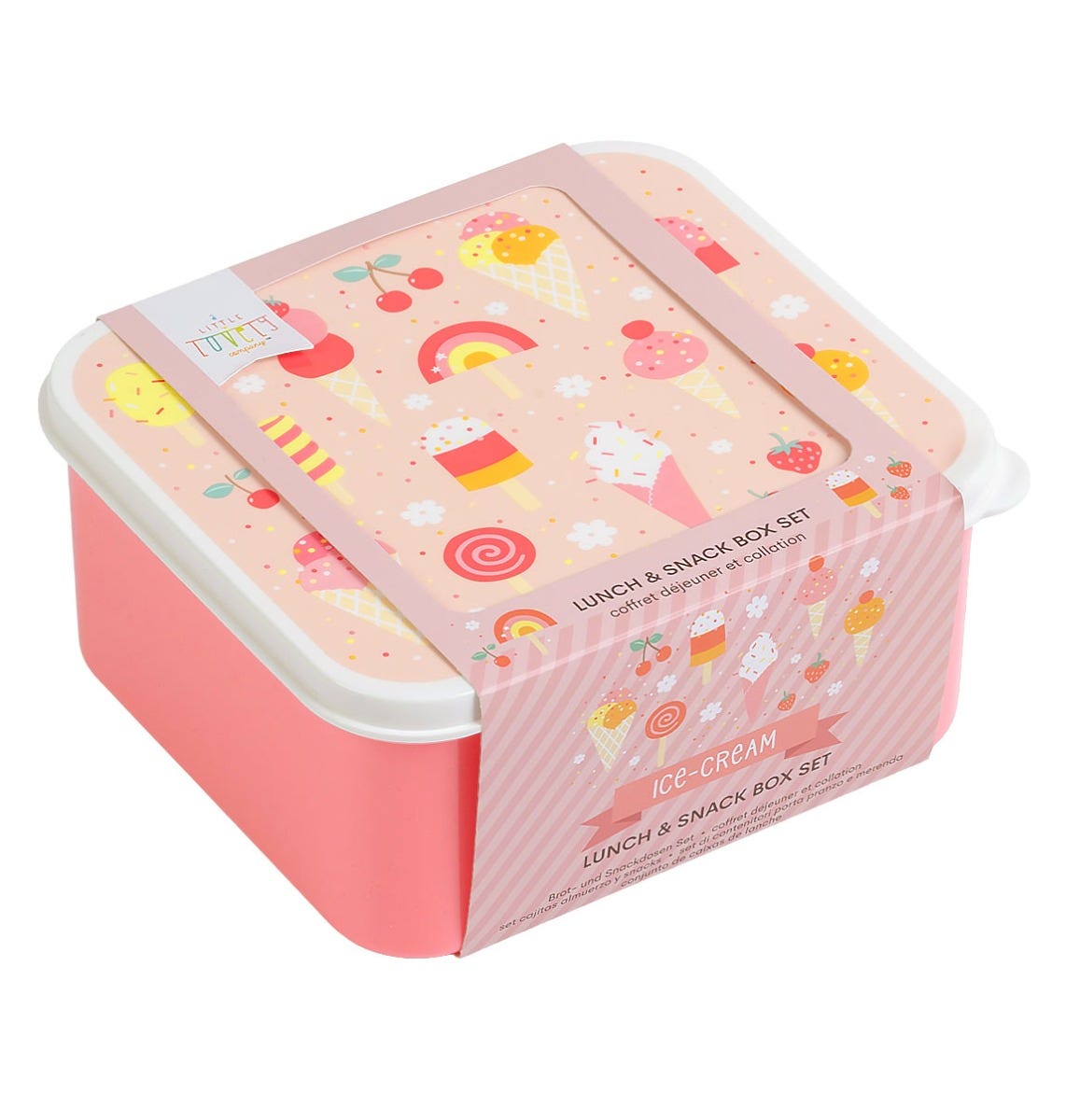 Lunch & snack box set: Ijsjes