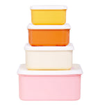 Lunch & snack box set: Regenbogen