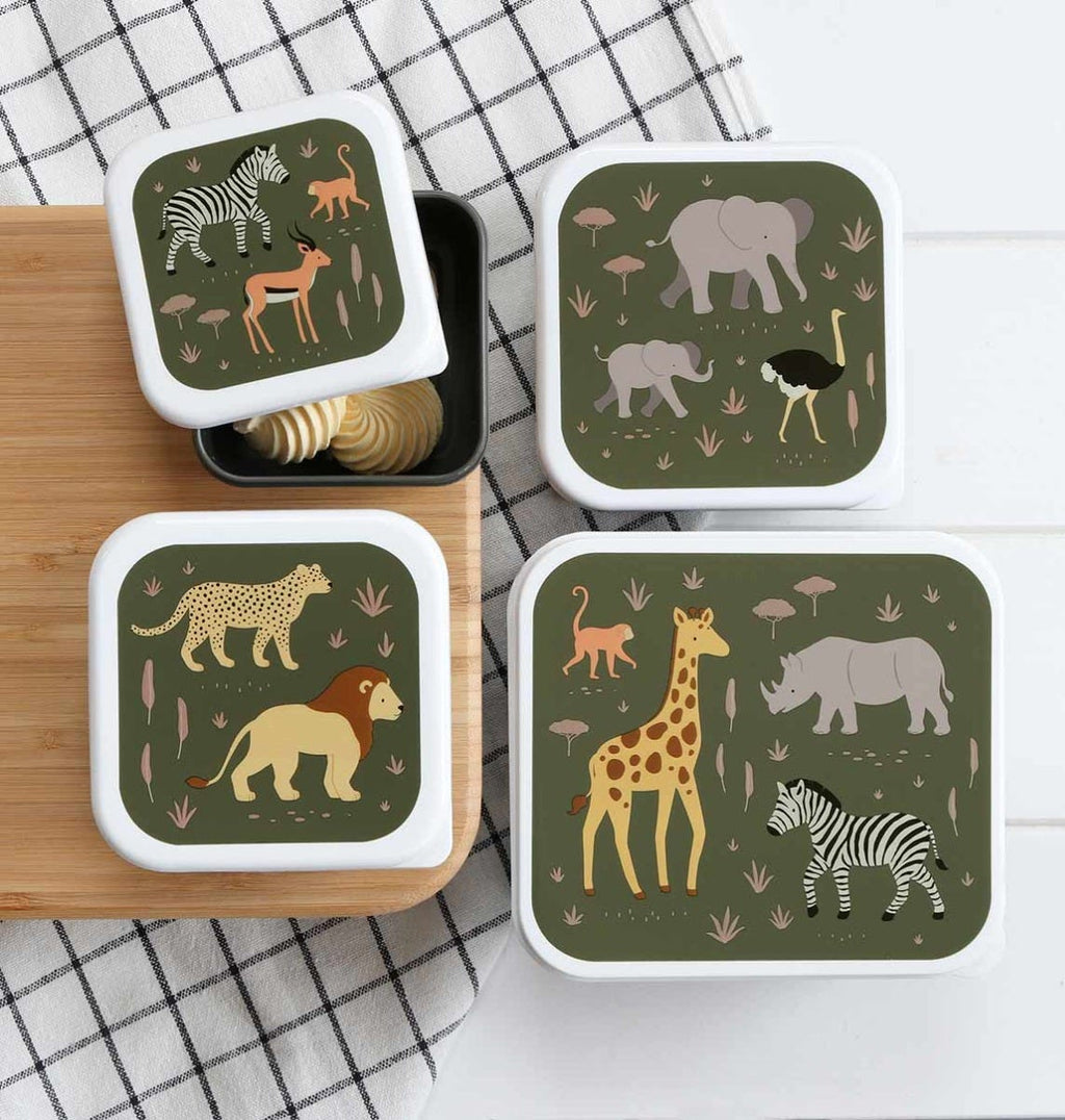 Lunch & snack box set: Savanne