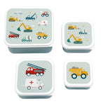 Lunch & snack box set: Voertuigen