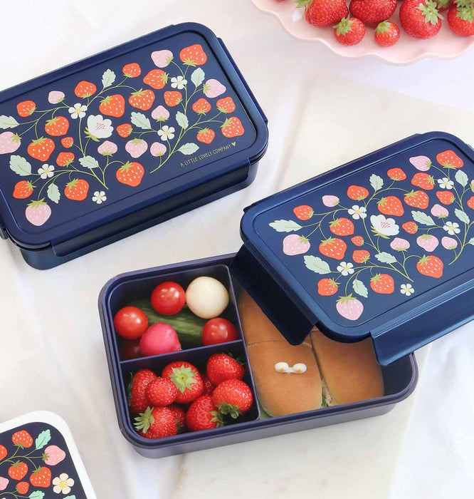 Bento lunchbox: Aardbeien