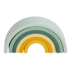 Regenboog stapelspeelgoed: sage