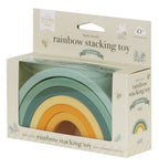 Regenboog stapelspeelgoed: sage
