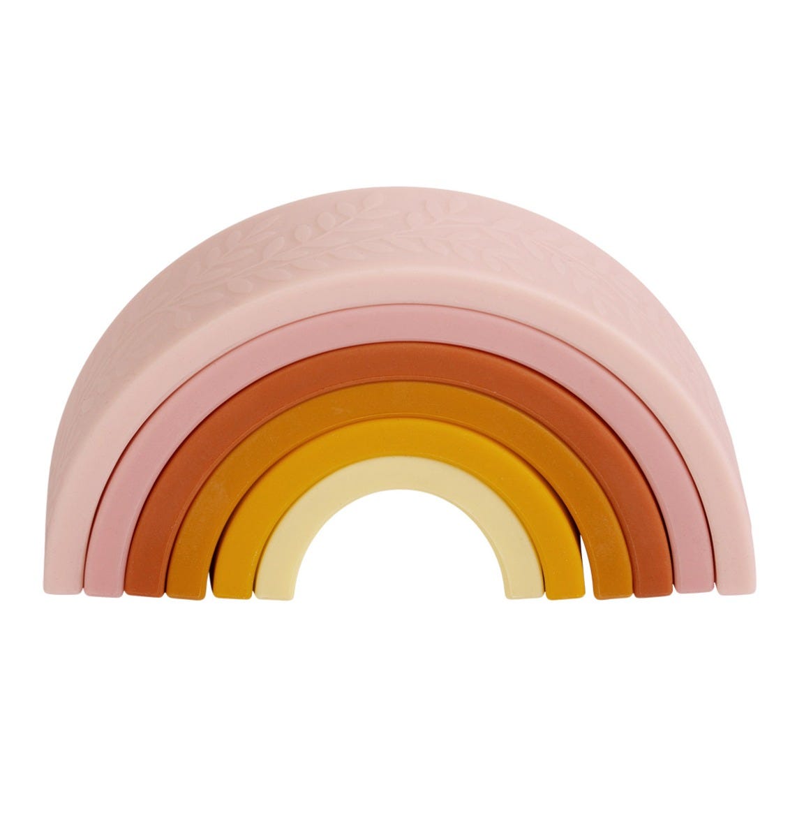 Regenboog stapelspeelgoed: sunset
