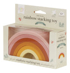 Regenboog stapelspeelgoed: sunset